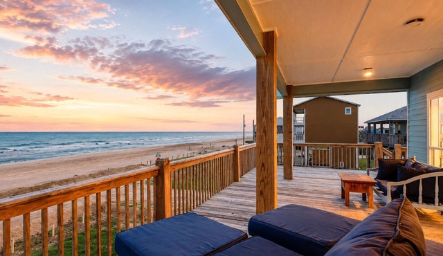 Beachfront | Deck | Sleeps 12 | Pet Friendly