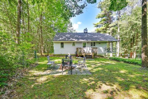 Becket Home w/3-Season Porch: Walk to Lake Access