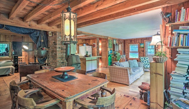 Berkshire Riverfront Ski Cabin: Close to Hiking!