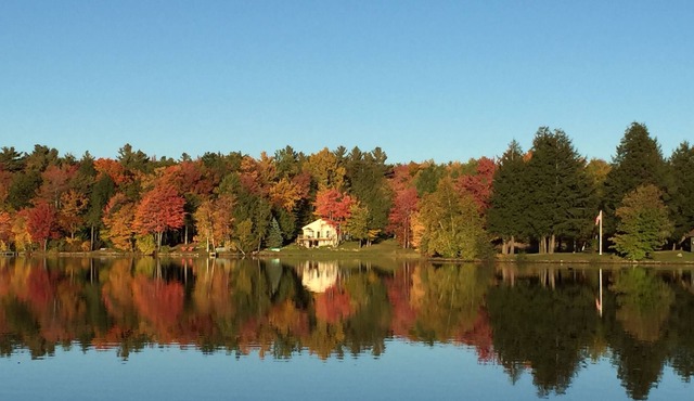 Berkshires Private Large Lakefront Home On Robin Hood Lake