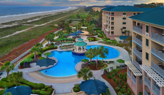 Courtyard View - 2 Bedroom - Marriott's Barony Beach Club - Full Resort Access