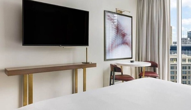 Cozy 1bd/1bth suite w/views of Atlanta; walk to 2026 FIFA World Cup matches.
