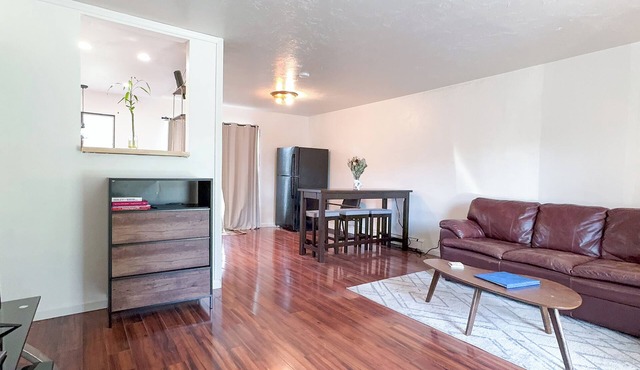 Cozy Red Condo Retreat