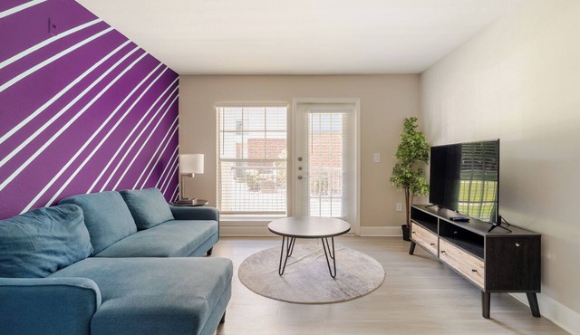 Cute 1bed 1bath/2Queen Beds at 5 min walk to NRG