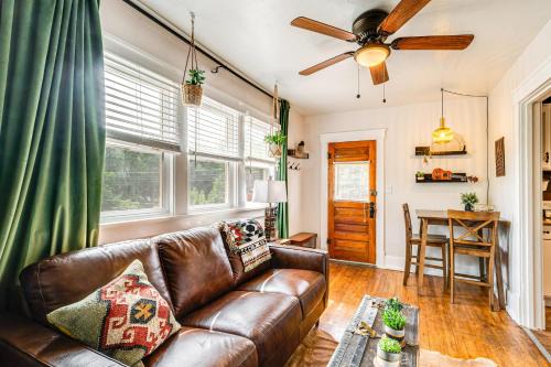 Deck & Fire Pit: Manitou Mountain Retreat in Manitou Springs