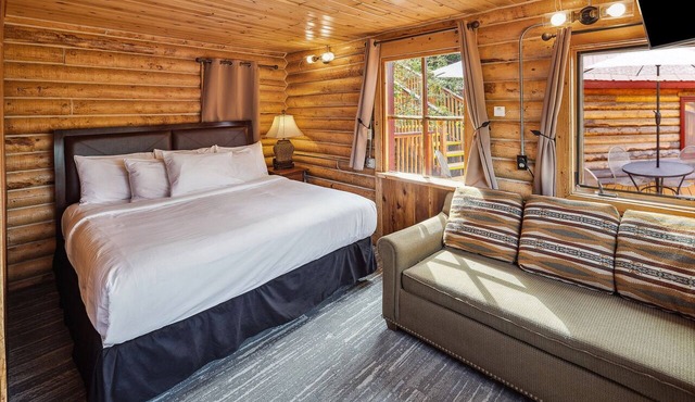 Deluxe King w/Sleeper Sofa Dall Suite