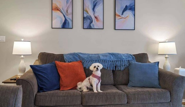 Dog friendly 1st floor King bd in Ocean Ridge