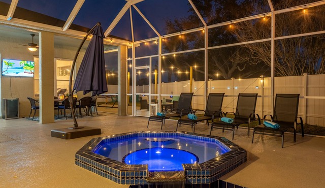 ⚓House w/Heated Pool+Spa · Fire Pit · Game Room⚓🐕🌅
