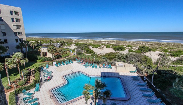 Immaculate 4th floor oceanfront See Description for construction information.