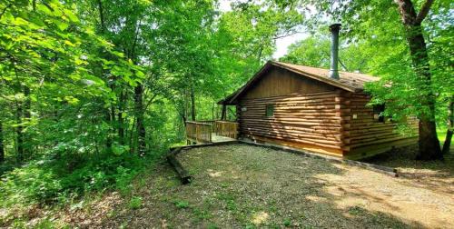 Intimate Log Cabin #2 at Wisteria