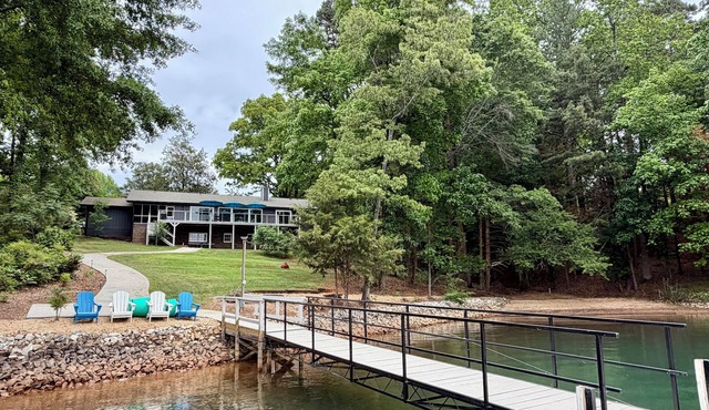 Lake Front Home with Dock "Lake Keowee Retreat"