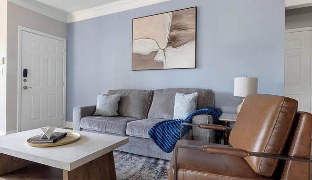Landing | Stylish 2BD, Gym, Yoga Studio