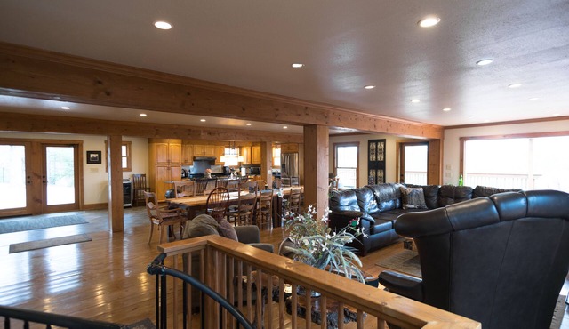 Large LAKE Mountain Home with Private Dock on Kerr Scott Lake!