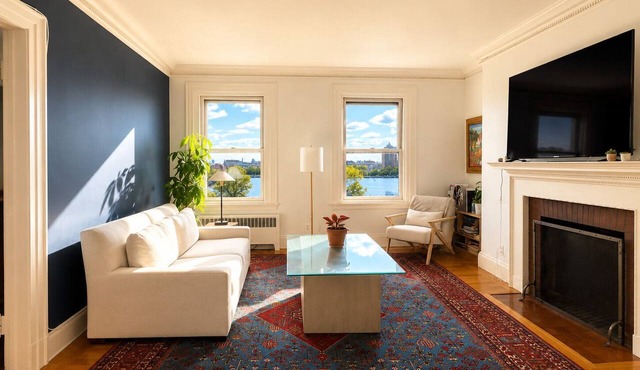 Modern Back Bay Brownstone Rental Across Charles River & MIT