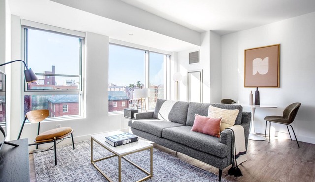 Modern Central Square 1BR w/W/D, Doorman, near T, by Blueground