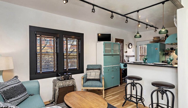 Near Downtown Santa Fe Studio Casita.