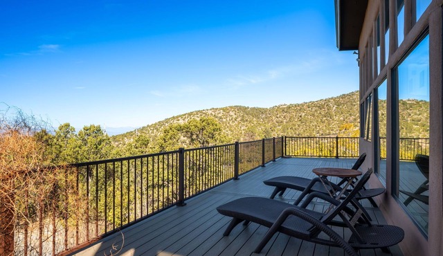 New Listing! Views for Miles | Pool + Hot Tub | Group Retreat