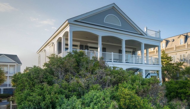 Oceanfront Home with pool access located in Charlestowne Grant community in Litchfield By the Sea.