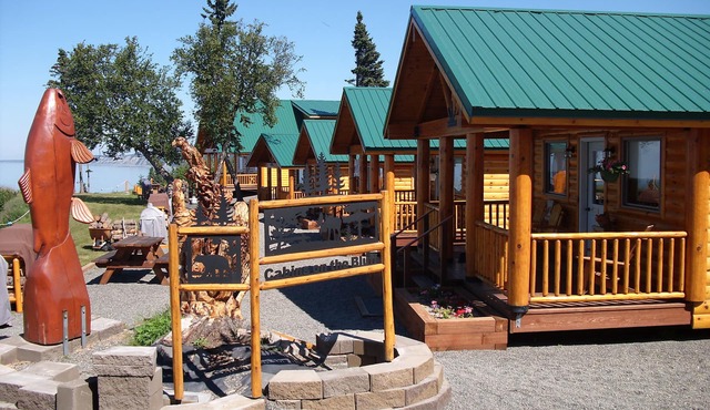 Oceanfront Vacation Cabin Rental near Ninilchik, Alaska