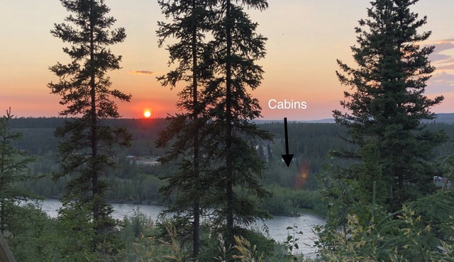 Off-Grid Oasis: Explore the World-Famous Klutina River from Your Klutina Cabin. in copper center