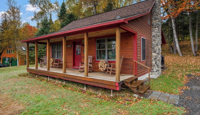 Our Camp - Great newer cabin with shared access to Rangeley Lake