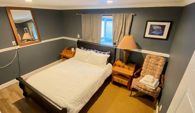 Quiet and close to airport with fastest WiFi available.