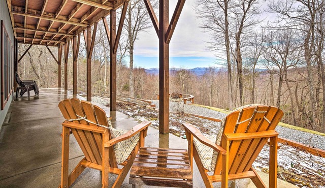 Secluded Black Mountain Cabin w/On-Site Pond!