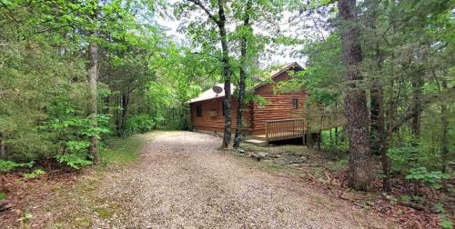 Secluded log cabin#4 at Wisteria
