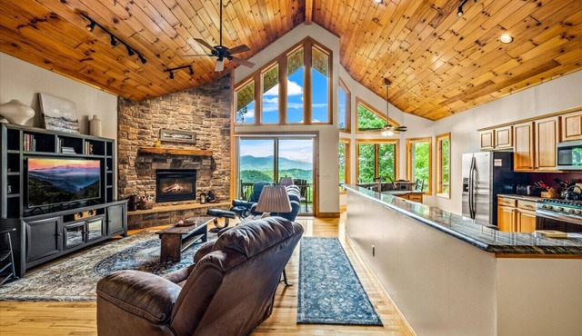 Sky View | Smoky Mtn Retreat · Stunning Views · Game Room · Gated Community