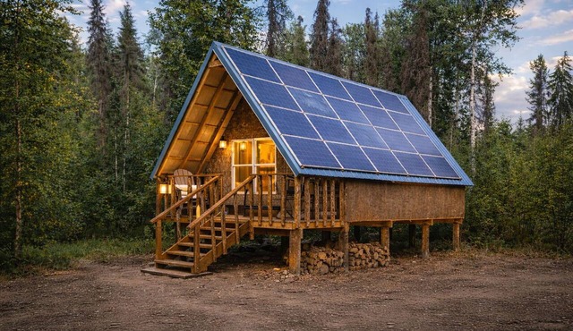 Soothing Alaskan cabin in welcoming Willow perfect for up to 6 guests.