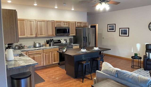 Southside 2-bedroom guest suite, ground level with private entrance