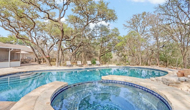 Spacious 5BR Retreat w/Pool, Spa, Fire Pit & Game-Friendly Spaces