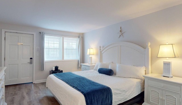 Spacious King Room for a Serene Getaway in Cape May