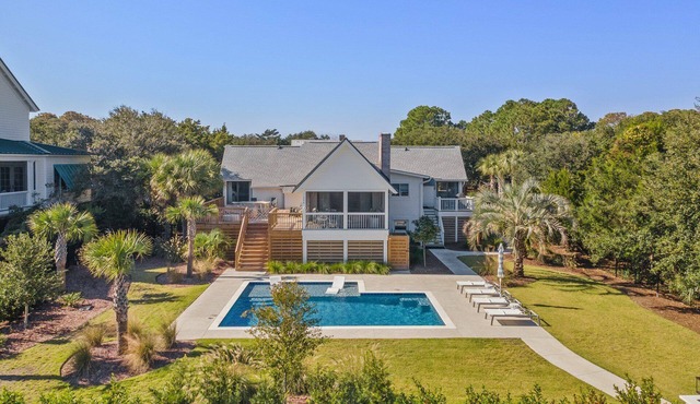 Spacious Second-Row Home Across from Beach Access