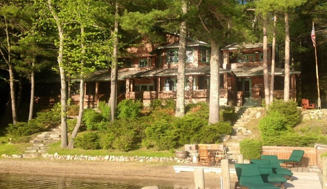 Spectacular Lakefront Estate on Winter Harbor in Wolfeboro