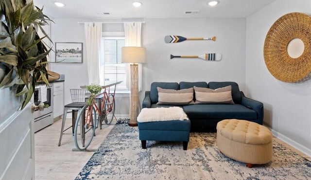 Step into our inviting 1-bedroom apartment, your extended stay oasis in Hampton