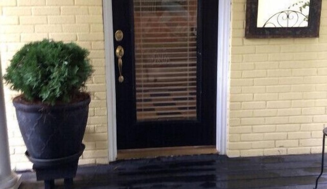 Studio apartment with a separate, private entrance