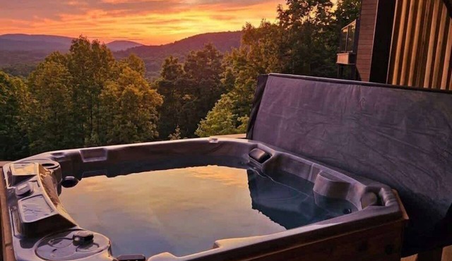 Twilight Timber at Saluda Mountain Retreats!