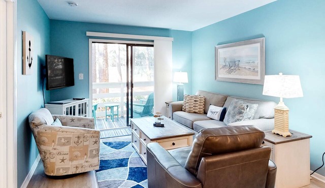 Updated, ground-floor island condo with pools, hot tub & tennis - steps to sand
