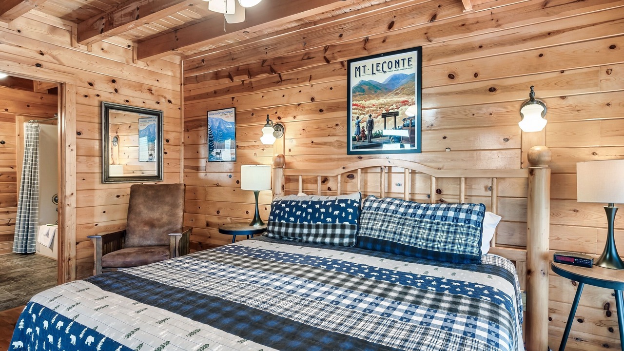Photo of Bedroom in Smoky Mountains