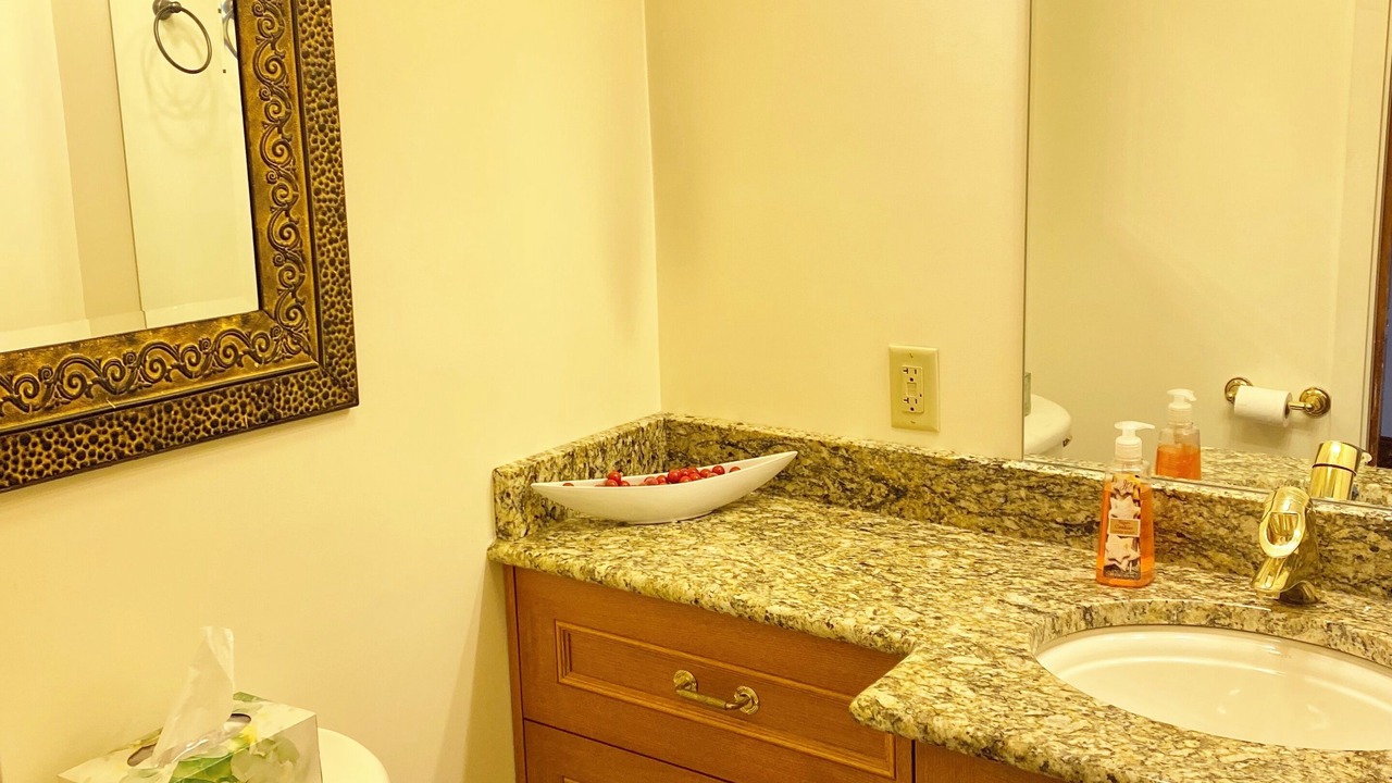 Photo of Bathroom in Orange