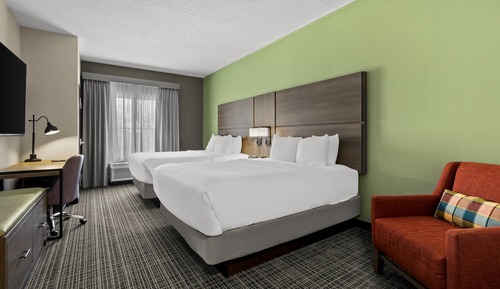 Suite, 2 Queen Beds with Sofabed, Accessible, Non Smoking (Efficiency)