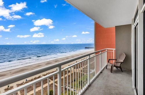 Myrtle Beach Condo | Breathtaking Oceanfront Condo Views w Pool | Atlantica Towers