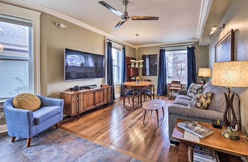 Southmoreland Apartment | Unique Kansas City Apt: Walk to KC Streetcar Stop!