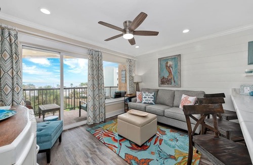 Galveston Condo | Heated Pool & HOT Tub! W/D Oceanview!