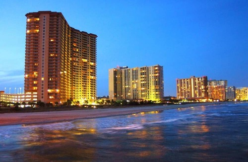Arcadian Shores Apartment | Royale Palms 1402H Oceanview Studio w/Pool & Beach