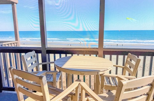 Ocean Drive Condo | Experience Tilghman Beach and Racquet Club Unit 301! Oceanfront, Pools, Tennis, Close to Main Street!