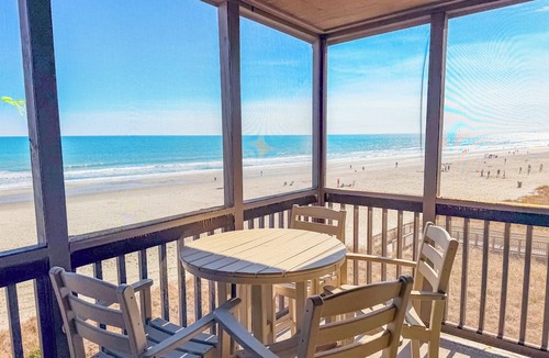 Ocean Drive Condo | Experience Tilghman Beach and Racquet Club Unit 301! Oceanfront, Pools, Tennis, Close to Main Street!
