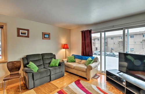 South Addition Condo | Walk to Town & Coast: Anchorage Condo w/Fireplace