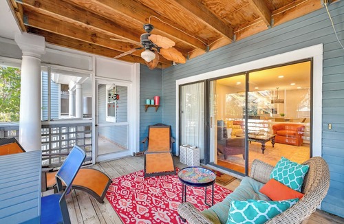 Dilworth Condo | 1 Mi to BOA Stadium! Walkable Condo w/Porch